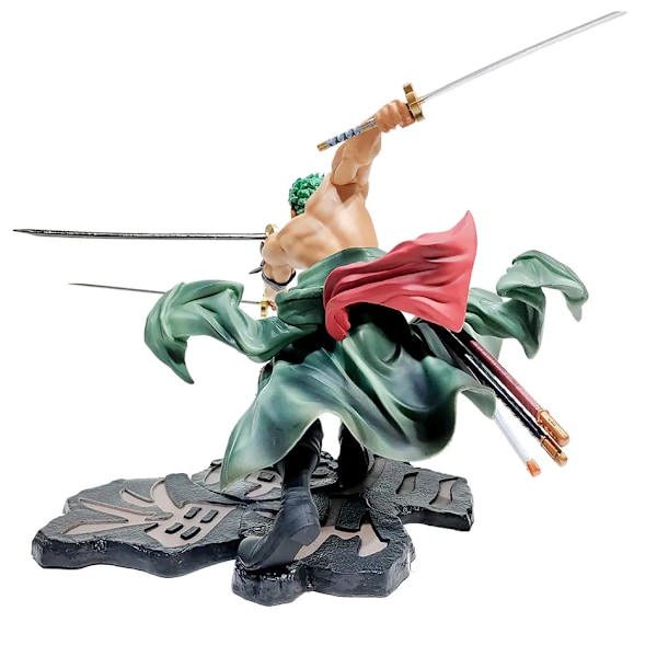 18CM One Piece Luffy Figur Roronoa Zoro Three-Blade Sa-Maximum Manga Anime Staty PVC Action Collection Modell Leksaker