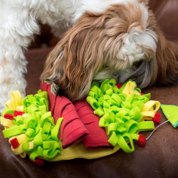 Hunde Snuffle Matte Slow Fôring Matte for oppmuntre forsøking ferdigheter Kattunge valp trening bremsing mating matte