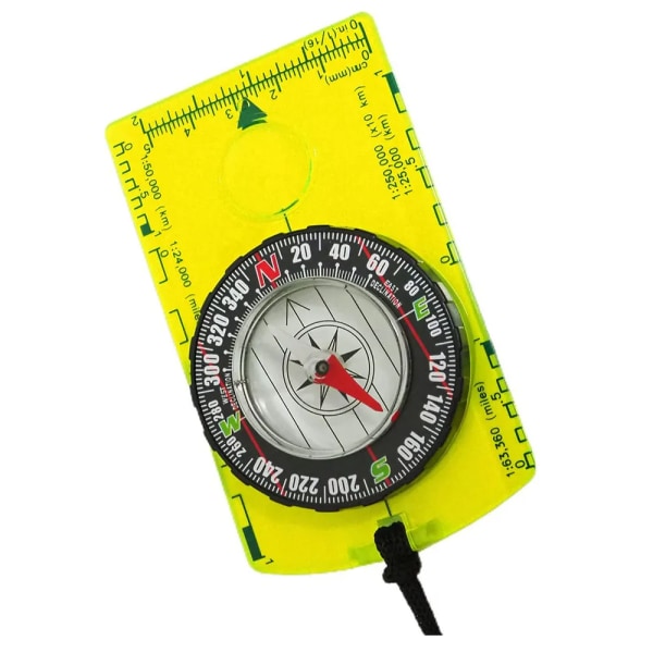 Vanntett Kompass Utendørs Gadget Navigasjon Fjellturer Kompass Camping  Orientering Ryggsekktur Kart Lesing Kompass