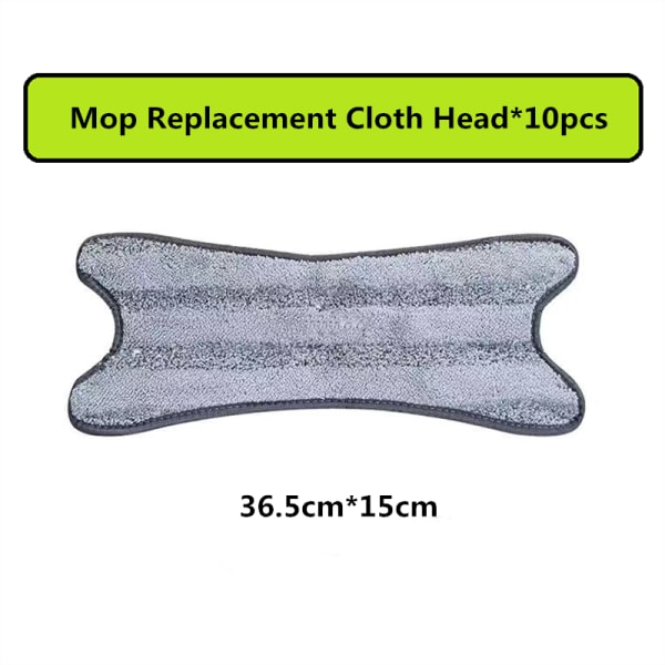 X-type flad gulv moppe med udskift klud hoveder 360 grader klem moppe