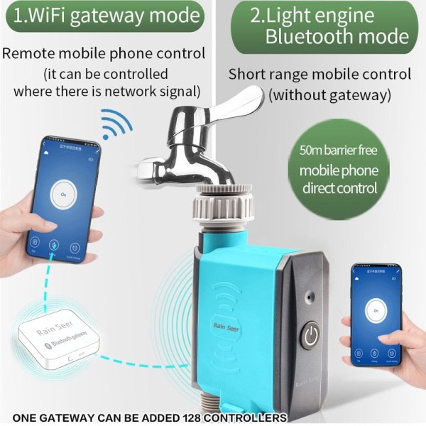 Bluetooth Have Hjem Vanding Vanding Timer WiFi Vand Timer Mobil Telefon Fjernbetjening Kontroller