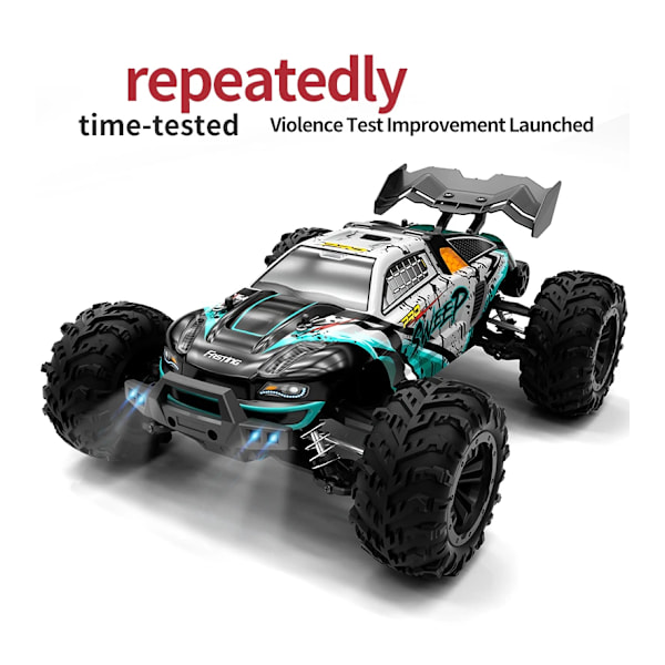 70 km% 2FH  4WD RC auto  LED kaukosäätimellä autot