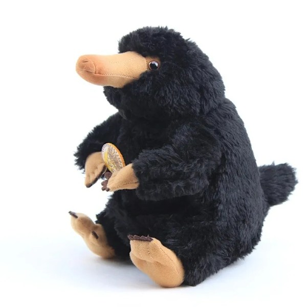 Fantastiske dyr og hvor finnes dem Niffler Dukke Plysj Leketøy Svart Andnebb Myk Utstoppede dyr