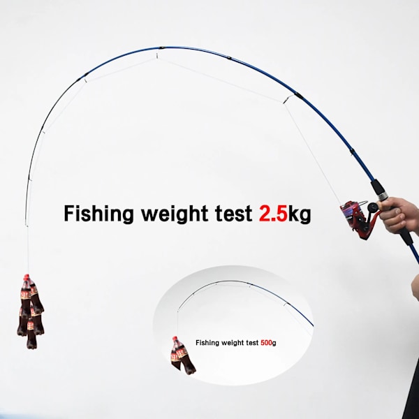 Baitcasting matka hiili 4/5 osio kalastus vavat