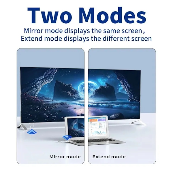 30m trådlös sändning video sändare och mottagare HDMI extende
