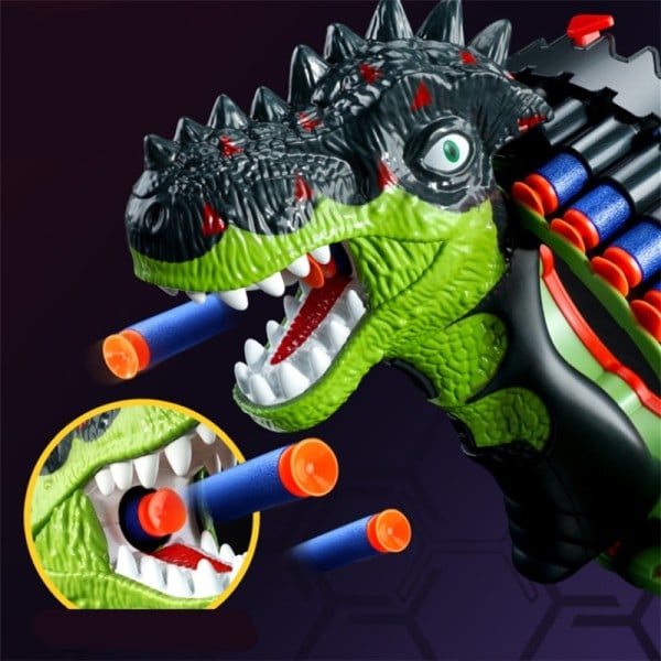 Drenge Dinosaur Legetøj Dino Dyr Model Elektrisk blød kugle pistol Skydning Tyrannosaurus Rex Børn Kæledyr