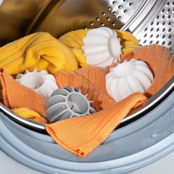 Återanvändbar silikon tvätt boll kläder hår rengöring verktyg husdjur hårborttagare tvätt maskin 3st