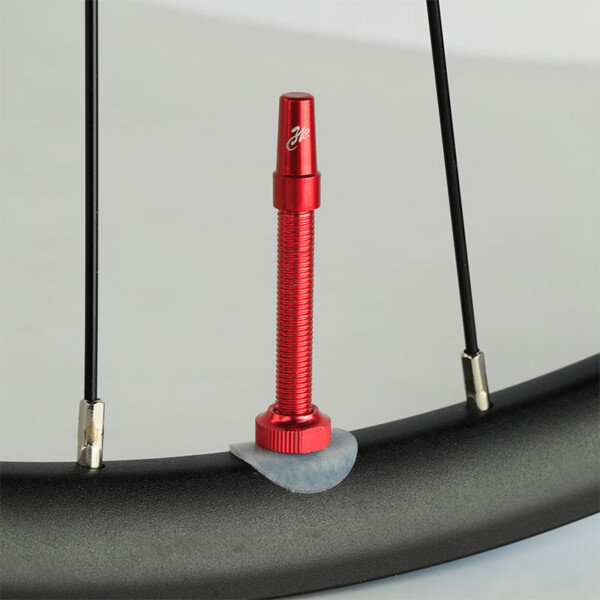 2STK/1Par 44/60mm Presta Nipple F/V Ventiler for Vei Tubeless Carbon Felg