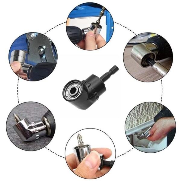 Magnetisk bit 105 grader böj vinkel förlängning skruv skruvmejsel vinkel skruvmejsel kraft verktyg tillbehör