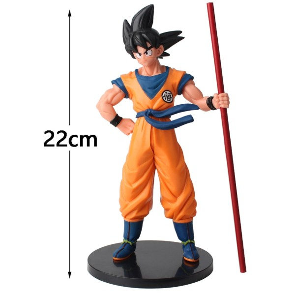 Hot Dragon Ball Son Goku Super Saiyan Anime Figuuri  Goku DBZ Action Figuuri Malli Figuurit lapsille