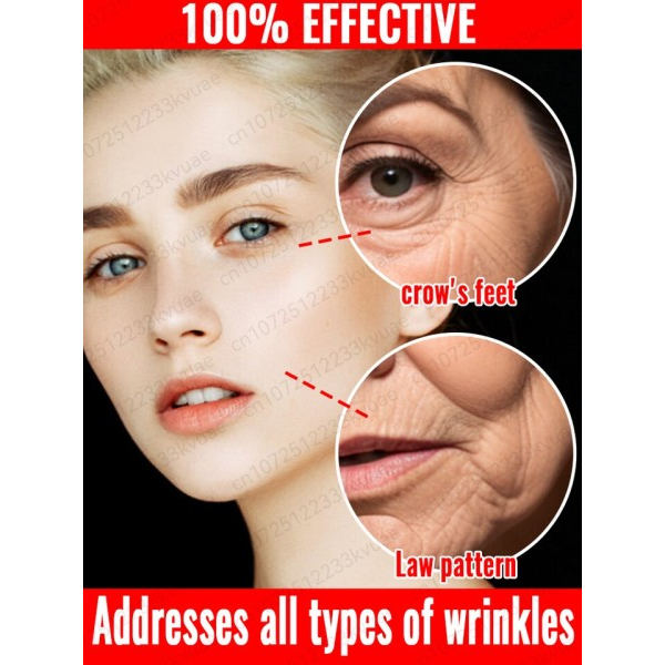 Effektiv anti-aging och anti-rynkor ansiktsbehandling serum för att ta bort ansiktsrynkor