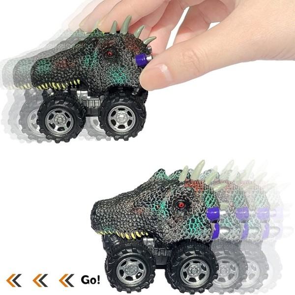 Jurassic World Dinosaur Lelut Vedä takaisin autot 3+-vuotiaille pojille tytöt taapero vauva hirviöautot