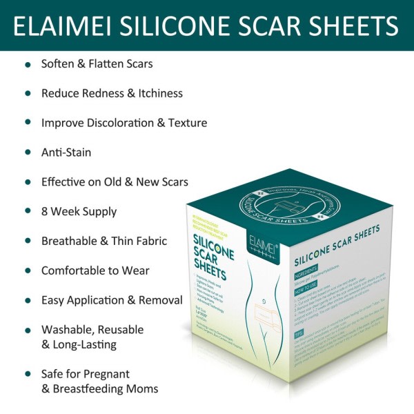 Silikone ar ark plaster smertefri ar reparation tape rulle effektiv ar fjernelse strimler
