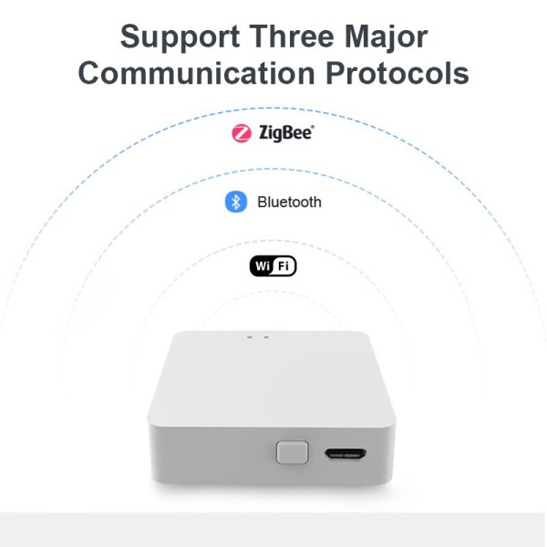Tuya Multi Mode ZigBee Bluetooth Gateway Hub Trådlös Smart Hem Vitvaror Fjärrkontroll Kontroll