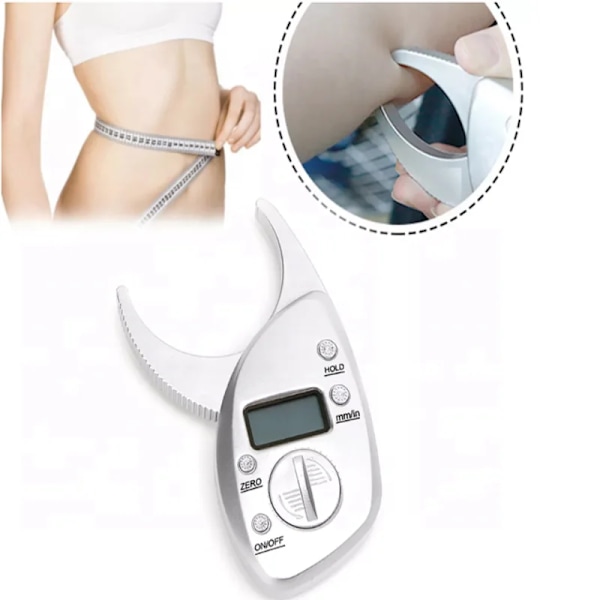 Uusi Digital Body Fat Cliper Monitors Electronic LCD Digital Body Fat Analysaattori
