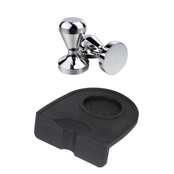51 mm Kaffe Tamper Mat Silicone Gummi Tampering Hjørne måtte Espresso Kaffemaskine Mælke kop