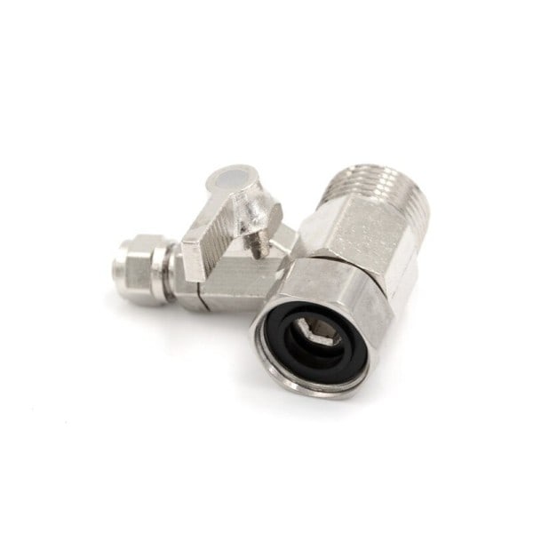 1kpl vesi suodatin puhdistin sovitin 1/2'' 1/4" pallo venttiili hana hana