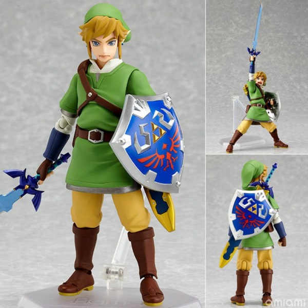 The Legend of Zelda Skyward Sword 14cm Link Action Figur legetøj