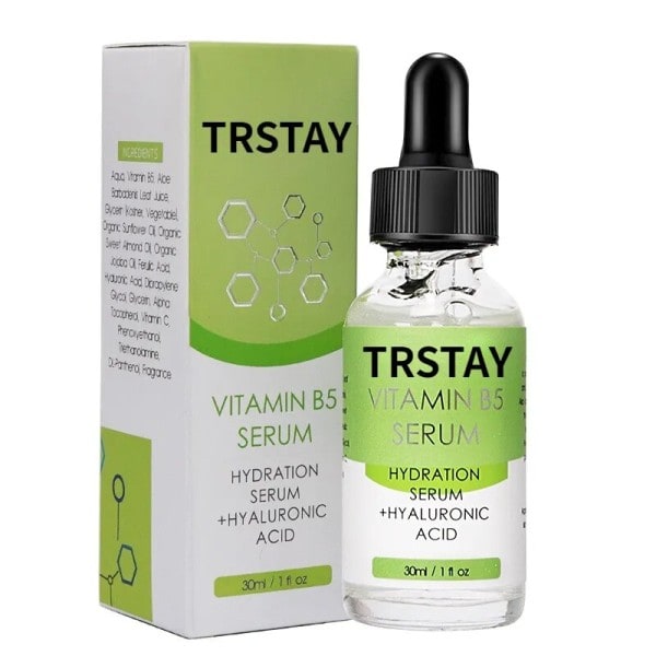 Vitamin B5 Ansikte Serum Mjuk Återfuktande Reparation Torr Hud Aloe Lugnerar Porer Shrink