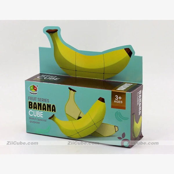 Banaani kuutiot 2x2x3 epätasainen erityinen söpö muoto lelu