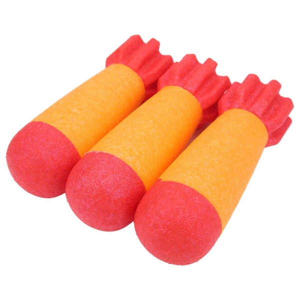 3kpl Foam Mega-Ohjus täyttö Pack lelu lisälaitteet yhteensopiva Nerf N-Strike Elite sarjaan vaahto täyttö lelu