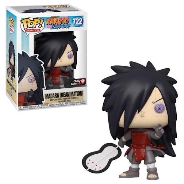 Japanska Anime Naruto Uchiha Madara Reanimation Action Figur Leksaker