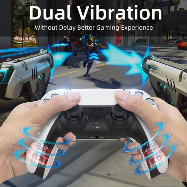 Trådlös Joystick Bluetooth Ps4 Controller Gamepad 6-Axis Game Mando Joypad