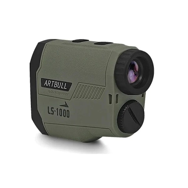 1000m laser avståndsmätare jakt utomhus 650m golf avståndsmätare teleskop med flagglås lutning justerad avstånd mätare