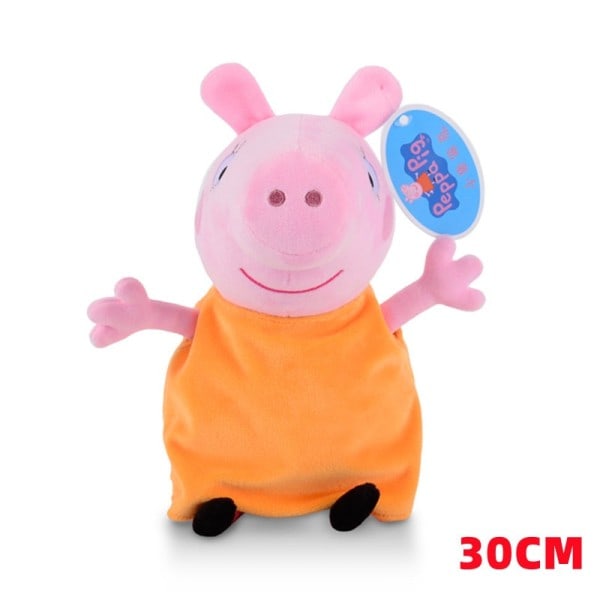 19/30Cm Peppa Possu George Perhe täytetty Pehmo lelu juhla nuket