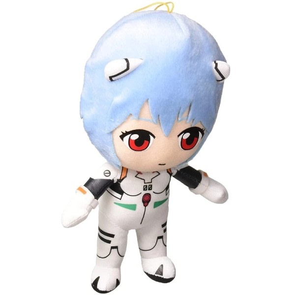 22cm Kawaii Anime Rei lelut täytetyt söpö Ayanami Rei pehmo lelu