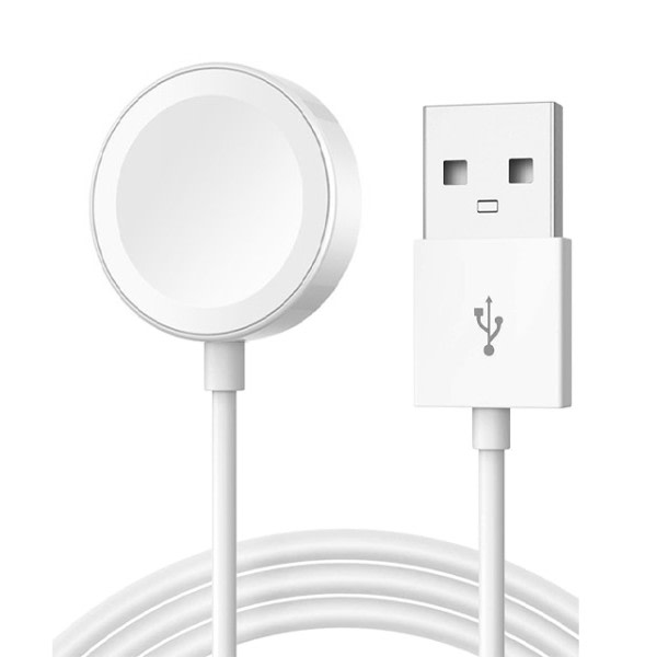 Kabel for Apple Watch Lader Serie 7 8 6 5 SE 4 3 1 USB Rask Bærbar Ladestasjon for iphone 14 13 12  11 pro pluss 10 9