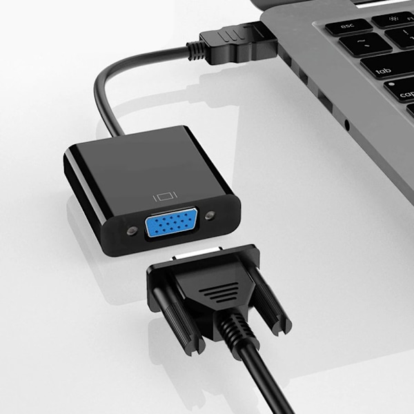Digital Analog HDMI-kompatibel Male To Famale VGA kabel omvandlare