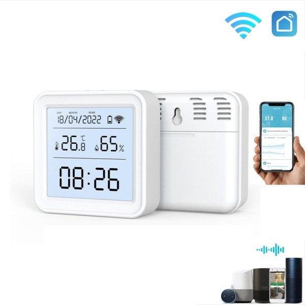 Smart Temperatur Och Fuktighet Sensor APP Fjärr Monitor