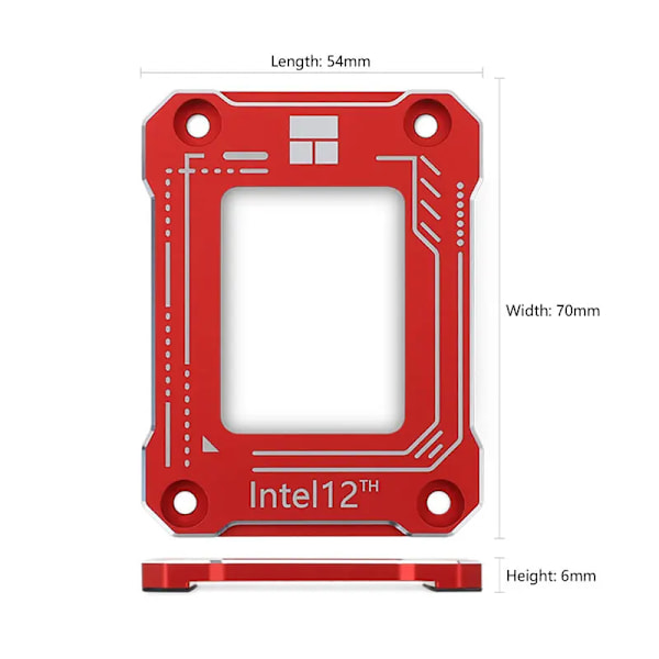 Thermalright LGA 17XX-BCF böjd korrigering fäste LGA1700 plattform CPU installation fast fäste