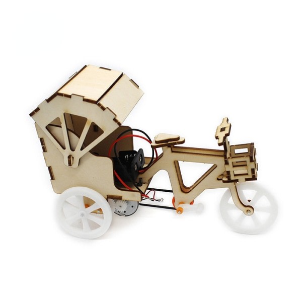 Trehjulet cykel Teknologi Model Eksperimentel Teknologi Små Produktion Student Samling Legetøj