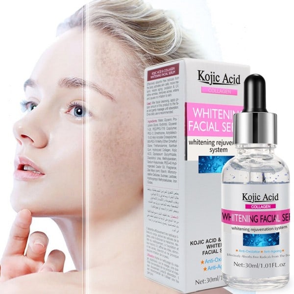 30ml Kojic Acid  Kasvohoito Seerumi valkaisu kirkastava kosteuttava parantaa karheutta vaalentaa täpliä kasvohoito esanssi