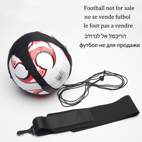 Fotboll Ball Juggle Väskor Barn Auxiliary Cirkel Träning Bälte Barn Fotboll Kick Tränare Kick Solo Fotboll