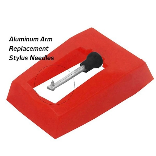 4 pieces Plate Player Needles, Universal Replacement Stylus Needles Replacement Stylus Needles for Vinyl Plate Player