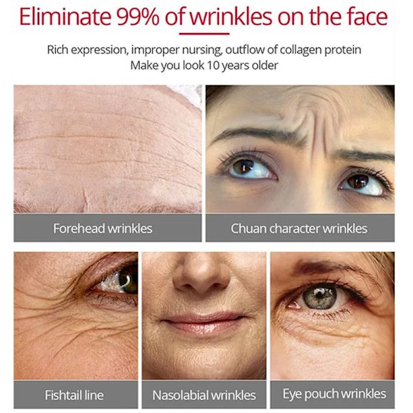 Øjeblikkelig Rynke Fjernelse Balme Collagen Stick Anti Aging Opstrammende Lifting Fade Fin Line Fugtgivende