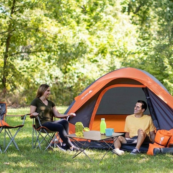 Camping Bord Pliante Ultralight Sammenklappeligt Borde Til Udedørs Sammenfoldeligt Aluminium Skrivebord