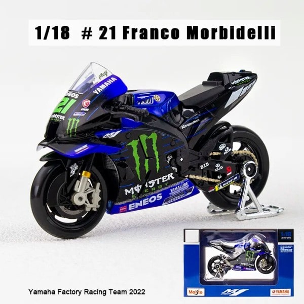 Ducati Pramac Racing Martin Licensierad Simulering Legering Motorcykel Modell