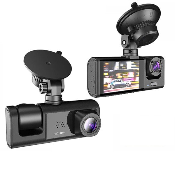 Dash Cam IR Natt Vision Loop Inspelning  IPS Skärm  Kamera