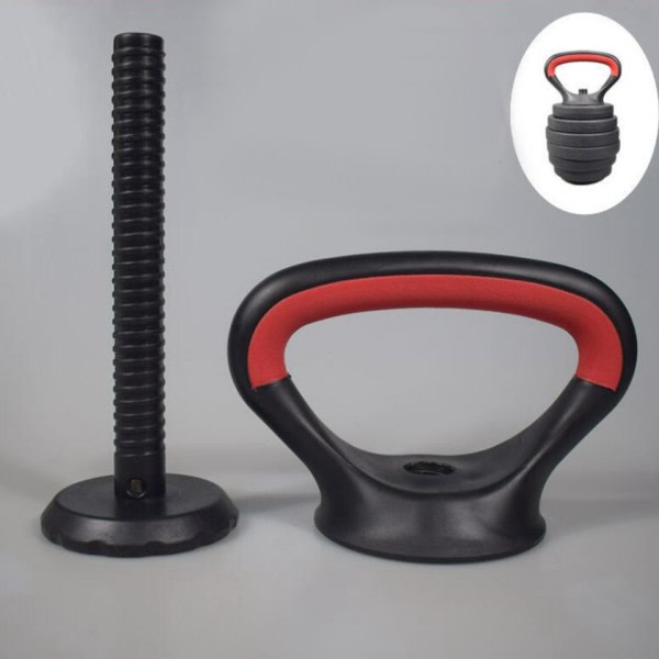 Justerbar Kettlebell Handtag Multifunktionell Bekväm Hantel