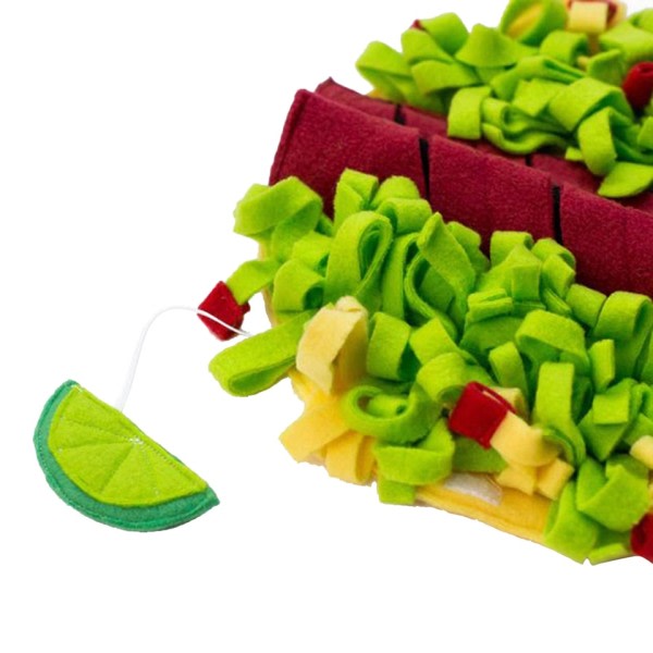 Hunde Snuffle Matte Slow Fôring Matte for oppmuntre forsøking ferdigheter Kattunge valp trening bremsing mating matte