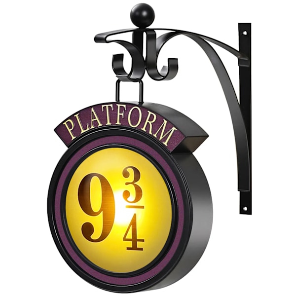 Magic Potters Yö valo LED riippuva seinälamput taso Hogwartsed 3D lamppu