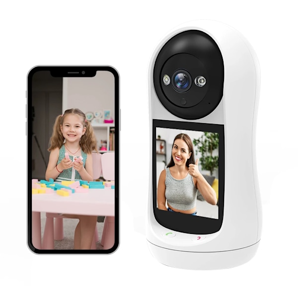 Wifi kamera video opkald med 2,8 tommer IPS skærm