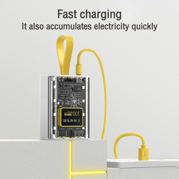 Bærbar Batteri Oplader Etuiet Gør det selv Power Bank Boks Hurtig Opladning Etuiet