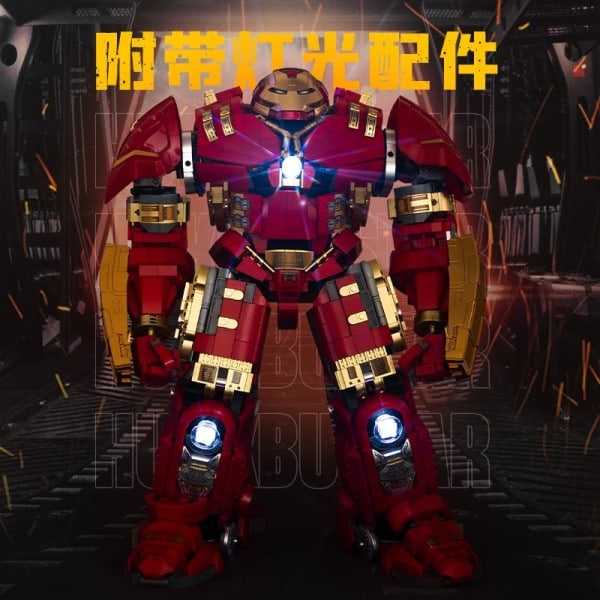 Hulkbuster  Model Iron MK44 Hero Building Blocks Mecha Bricks Mek Legetøj