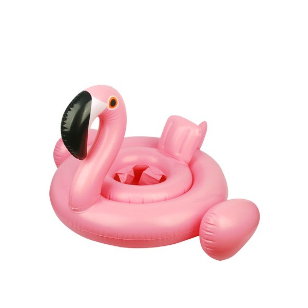 Oppblåsbar Hvit Svane Flamingo Baby Svømming Liv bøye Barn Sittende Ring