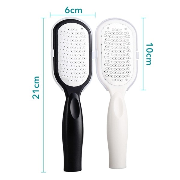 1 st Professional Rostfritt Stål Callus Remover Fot File Scraper Pedikyr Verktyg